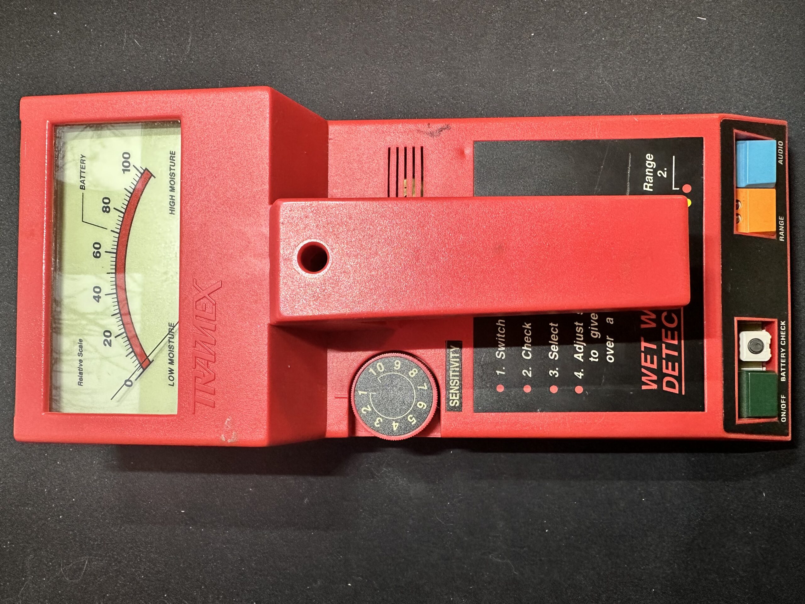 Tramex Red Wet Wall Detector